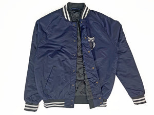 Bomber Jacket with Hipster logo