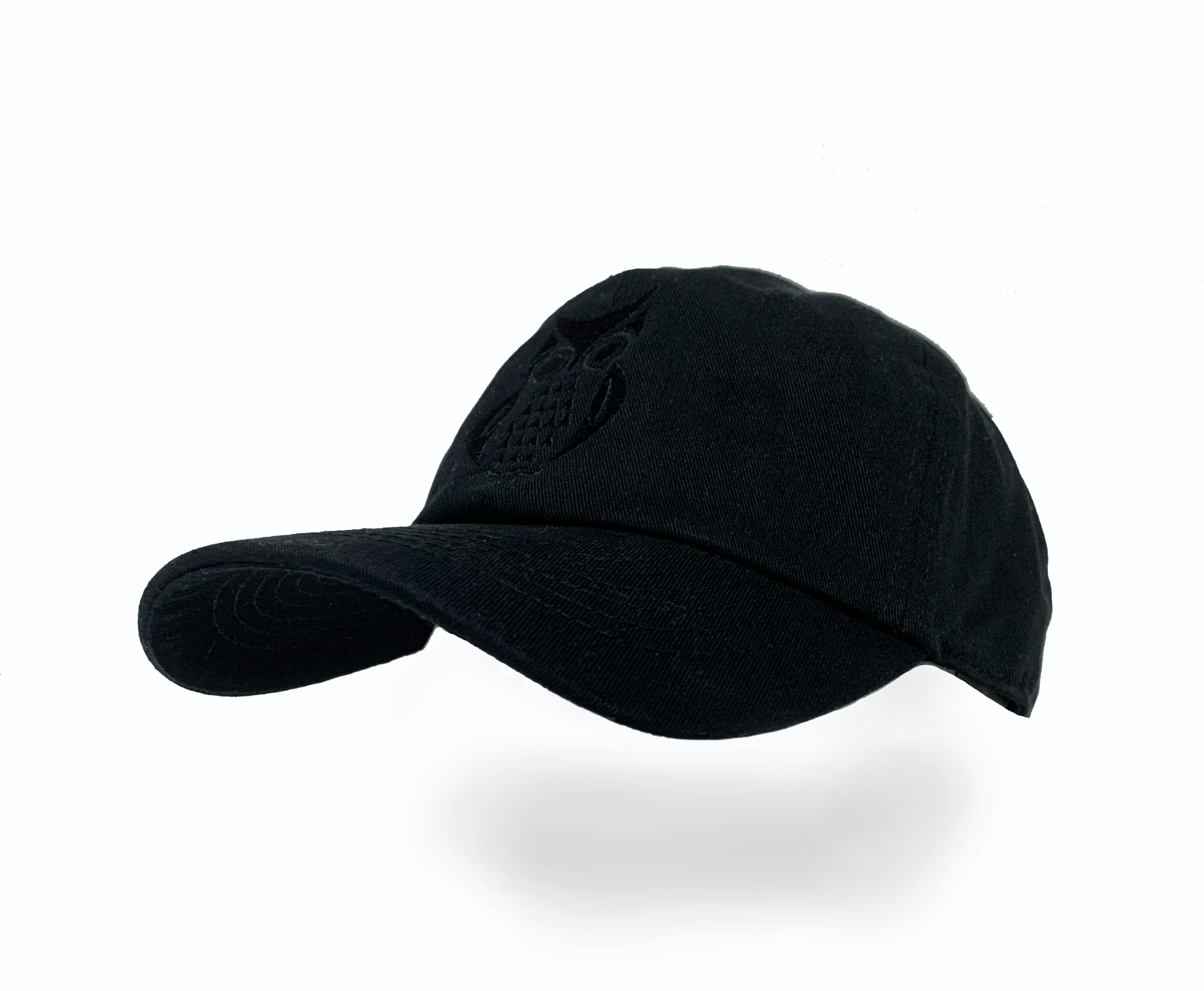 Hipster Vintage Baseball Cap - Full Black