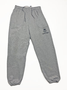 Sweatpants with the Hipster Logo - Gray