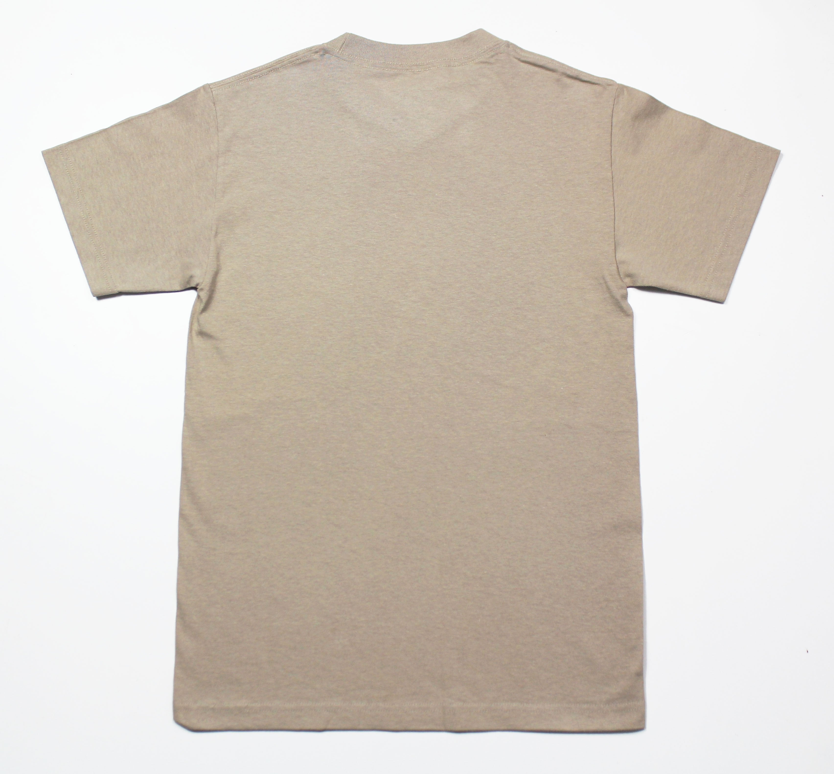 T-Shirt with Hipster Club logo and print - Tan