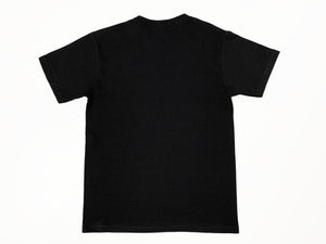 T-Shirt with Hipster Rockstar logo - Black