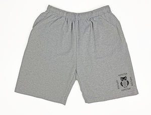 Jogger Shorts with Hipster Wall To Wall Logo - Gray