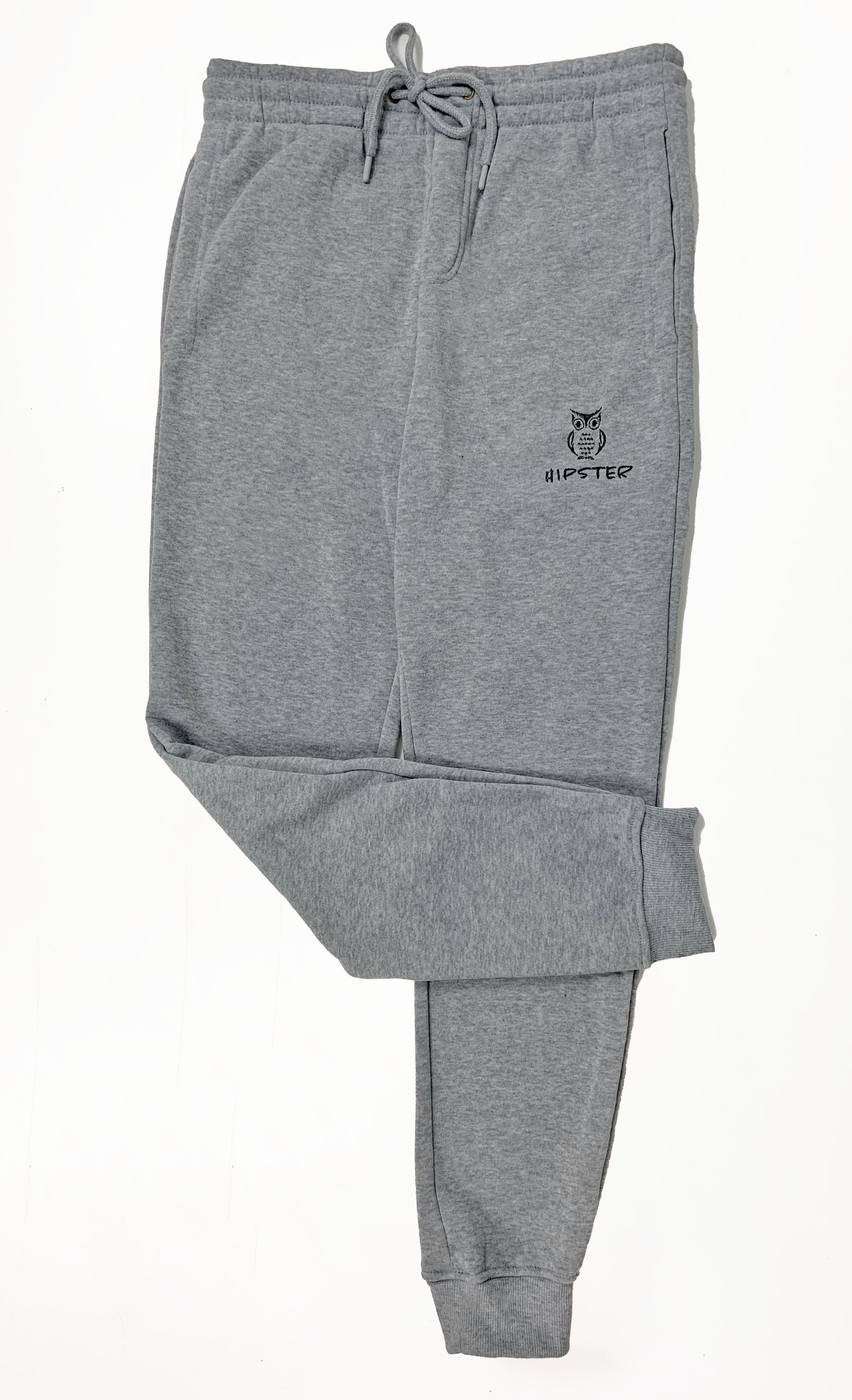 Joggers with the Hipster Logo - Gray