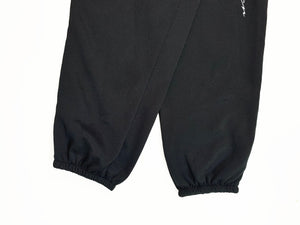 Sweatpants with the Hipster Script - Black