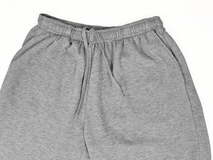 Jogger Shorts with Hipster Script - Gray
